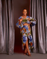 ZAHRA AFRICAN PRINT TOP